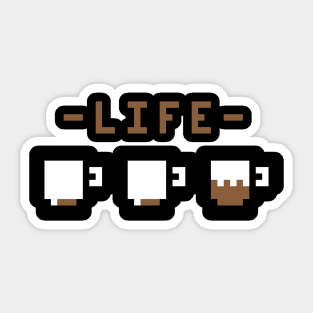 Coffee Life Bar Sticker